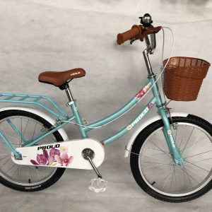 PROUD KIDS BIKE FOR BOY/GIRLS BICYCLE WITH TRAINING WHEELS 12"/16"/20" Flower ferry