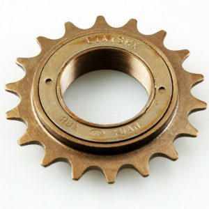 18T FREEWHEEL flywheel 1 speed Bike Cruiser Fixie Bicycle Hub 1/8"x1/2" Chain