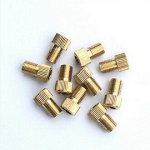 Bicycle Valve Adapter DV & SV (Dunlop & French Valve) to AV (Car Valve)