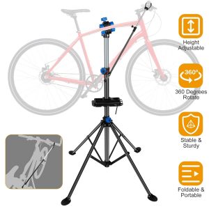 Heavy Duty Bike Bicycle Maintenance Mechanic Repair Tool Rack Work Stand Holder